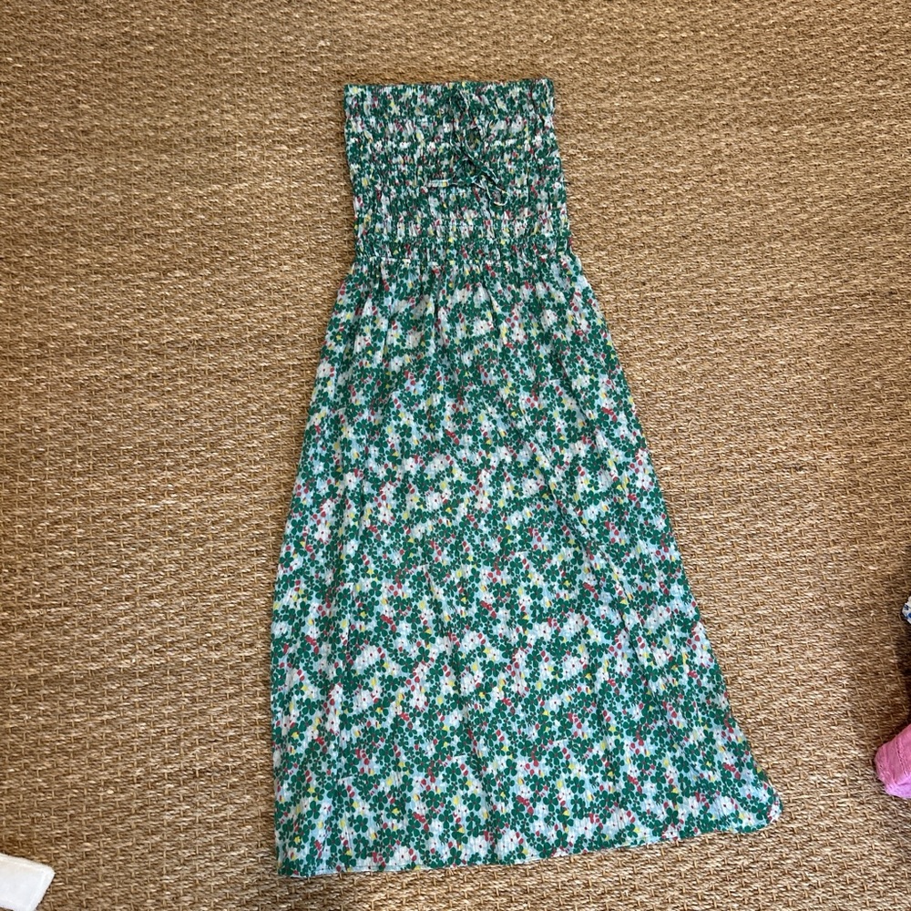 Floral Smocked Maxi Dress